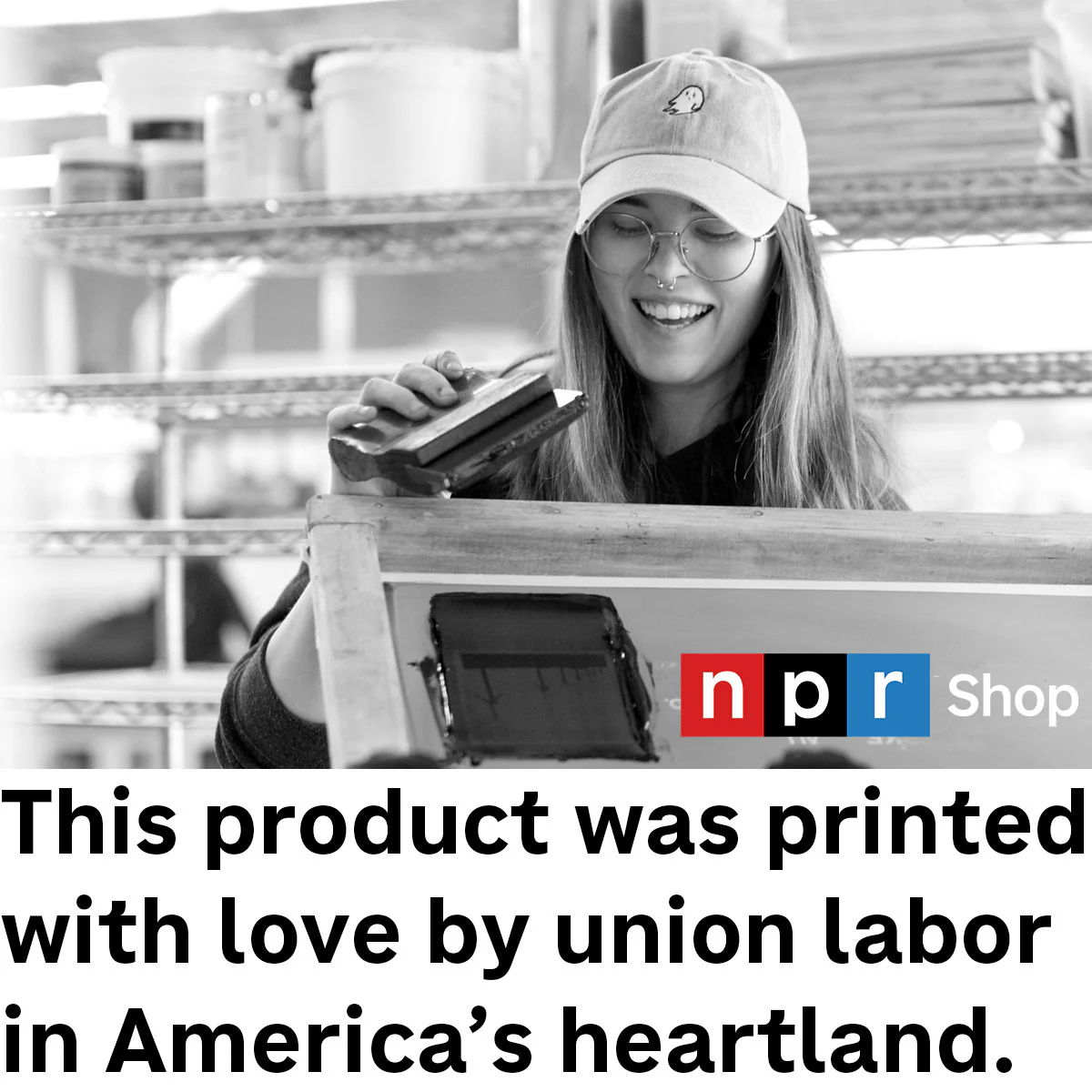 National Public Radio Script Crop Top - Image 8