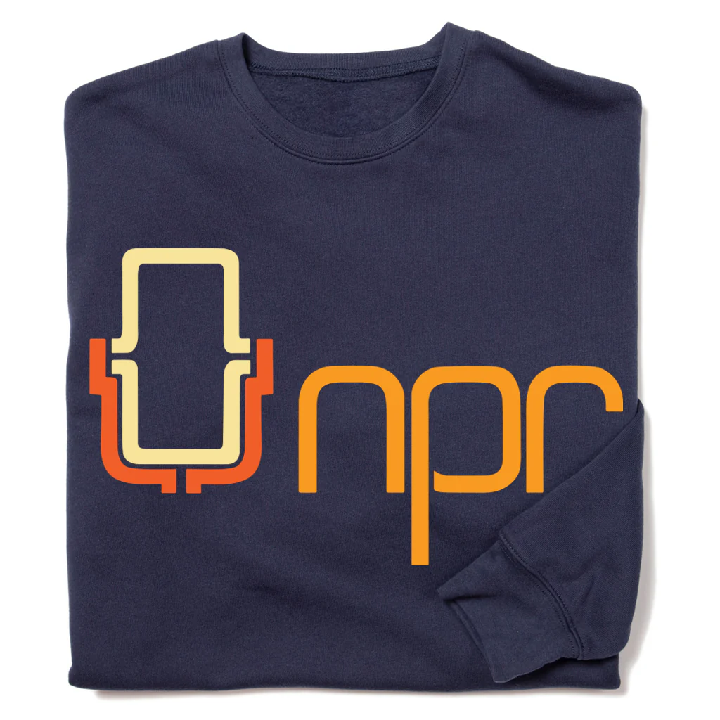 NPR '70s Full Color Logo Crewneck Sweatshirt - Image 4