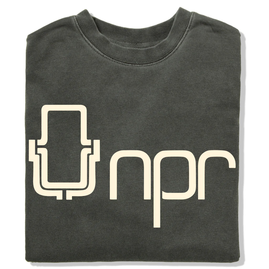 NPR '70s Logo Crewneck Sweatshirt - Image 4