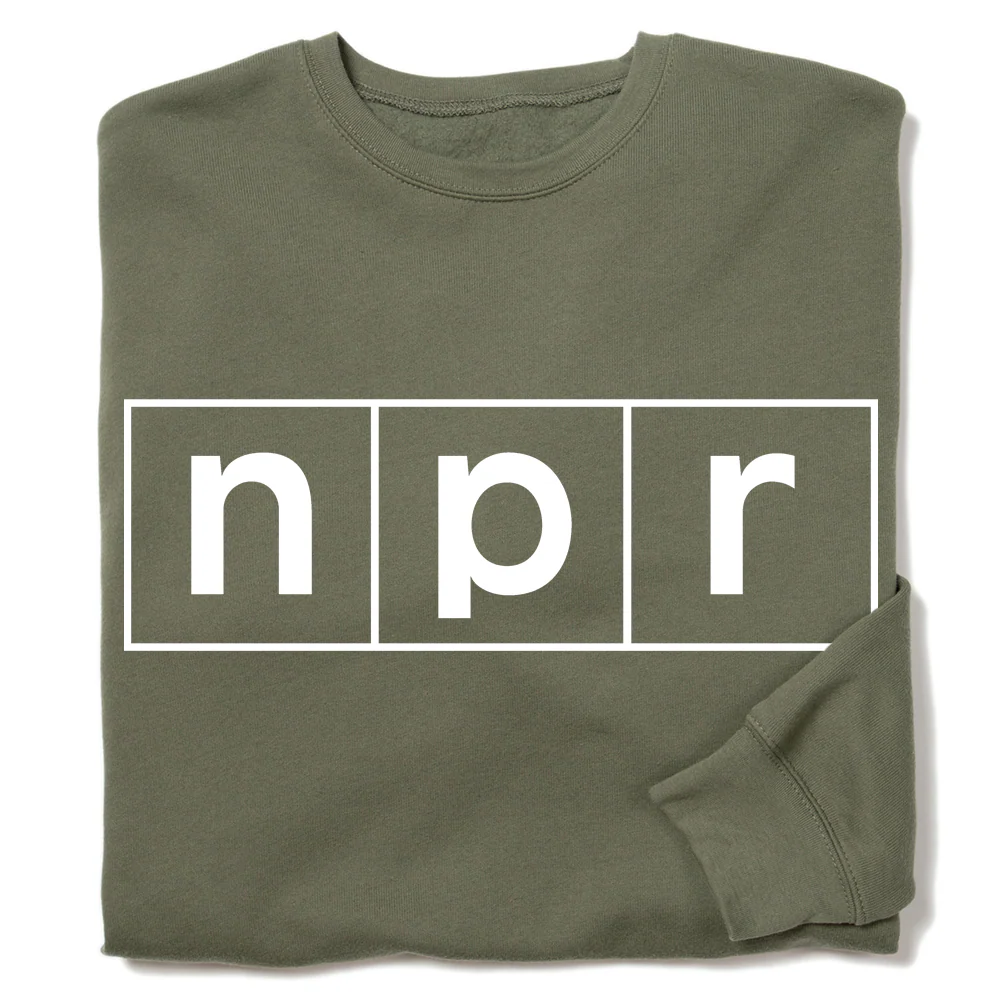 NPR Logo Crewneck Sweatshirt - Image 10