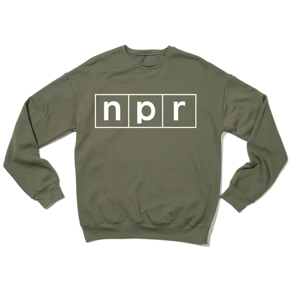 NPR Logo Crewneck Sweatshirt - Image 11