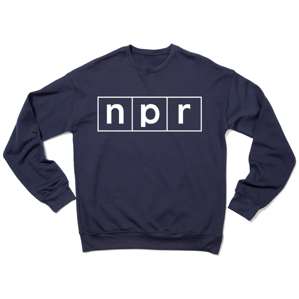 NPR Logo Crewneck Sweatshirt - Image 3