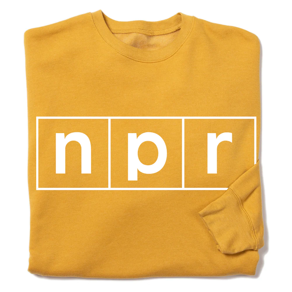 NPR Logo Crewneck Sweatshirt - Image 6