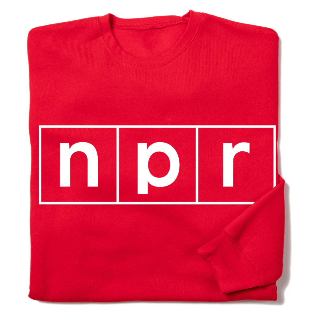 NPR Logo Crewneck Sweatshirt - Image 8