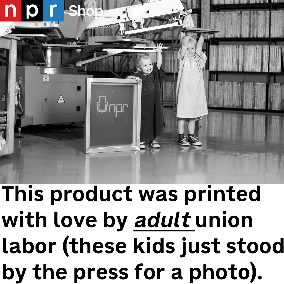 NPR Full Color Logo Kids Tee - Image 3