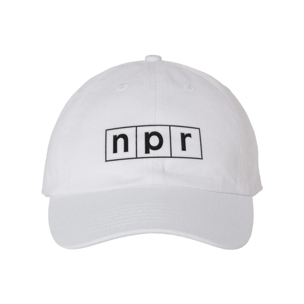 NPR Single-Color Logo Dad Hat - Image 5